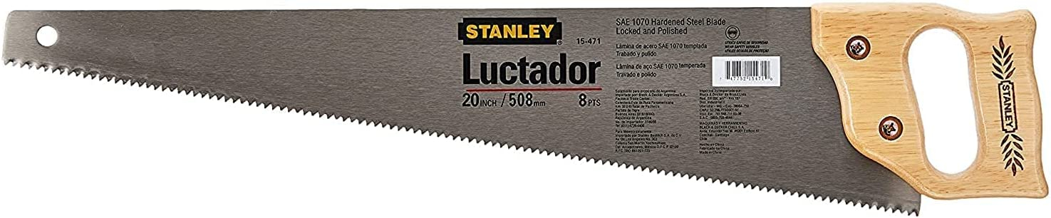 Stanley Luctador Handsaw 20 inch(E-15471)