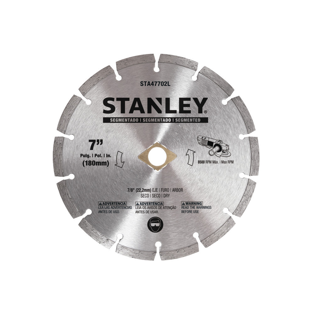 Stanley Diamond Blade Segmented 7" X 7/8" (180 X 22,23mm)