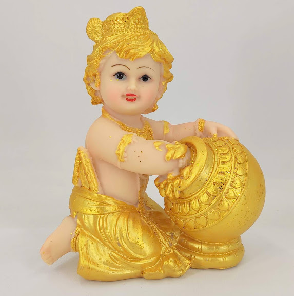 Laughing Buddha - Bal Krishna Statue