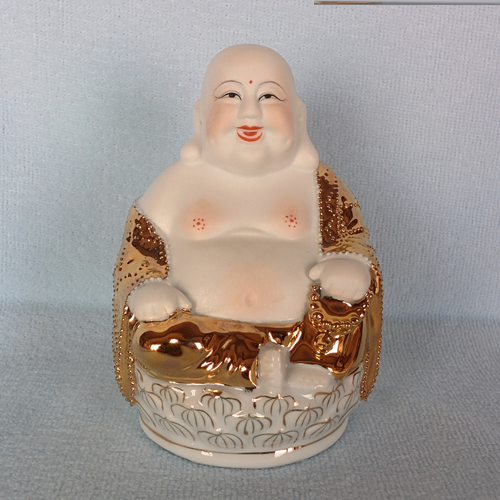 Laughing Buddha - Laughing Buddha with Golden Robe