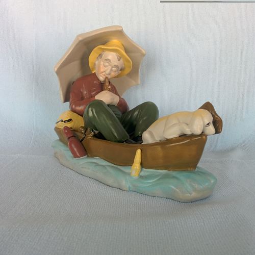 Laughing Buddha - Man in a Boat