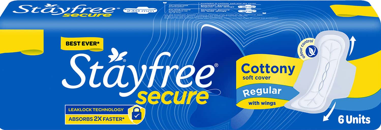 Stayfree Cottony Regular 6s