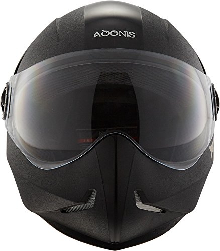 Steelbird SB-50 Adonis Plain Visor Full Face Classic Black Helmet 600mm