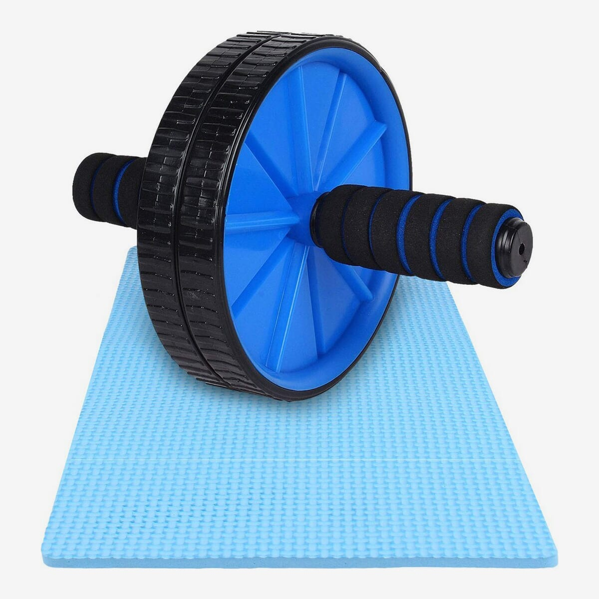 Strauss Double Exercise Wheel Ab Roller Ab Wheel