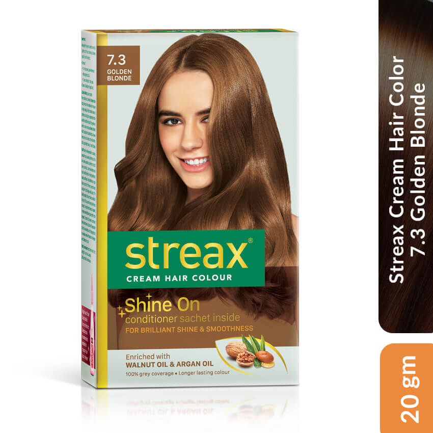 Streax Hair Colour 7.3 Golden Blonde 20gm