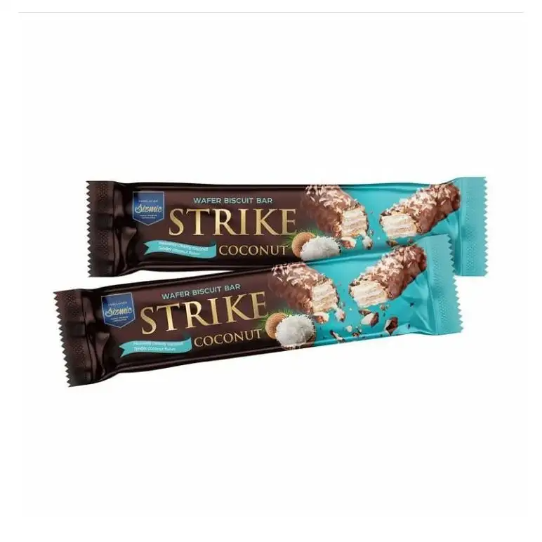 Sizmic Strike Coconut Wafer Bar Chocolate