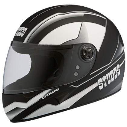 Studds Chrome D4 Decor Matt Black N4 (L)
