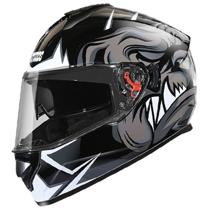 Studds Drifter D1 Decor- Black N4 (L) 