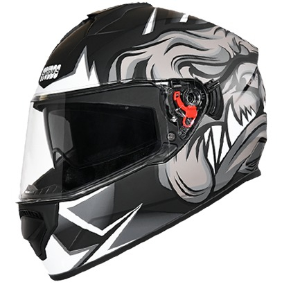 Studds Drifter D1 Decor- Matt Black N4 (L) 