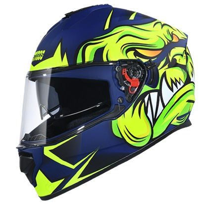 Studds Drifter D1 Decor- Matt Blue N5 (L) 