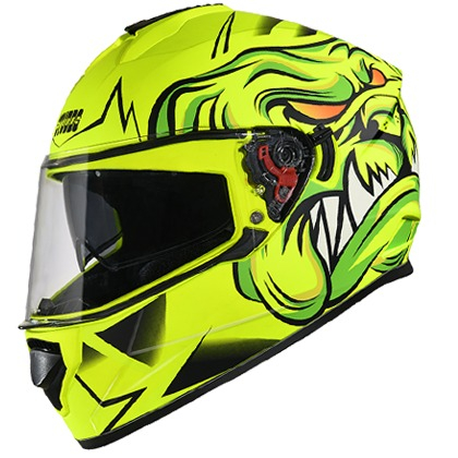 Studds Drifter D1 Decor- Matt Yellow N5 (L)
