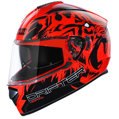 Studds Drifter D2 Decor - Red N9 (L) 