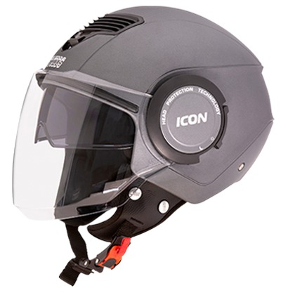 Studds Icon - Matt Gun Grey (L)