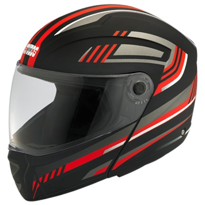 Studds Ninja Elite Super D1 Decor Matt Black N2 (L)