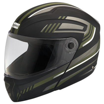 Studds Ninja Elite Super D1 Decor Matt Black N3 (L)