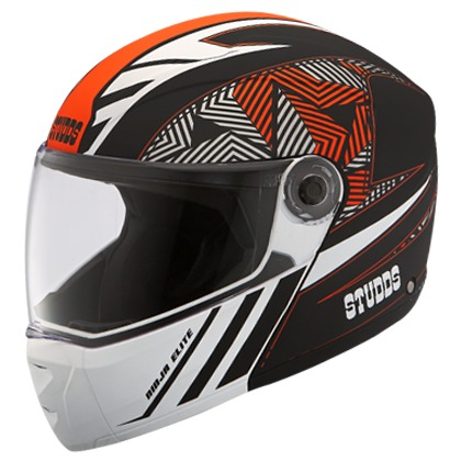 Studds Ninja Elite Super D2 Decor Black N10