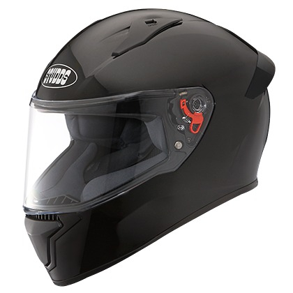 Studds Thunder Matt Black With Spoiler (L)