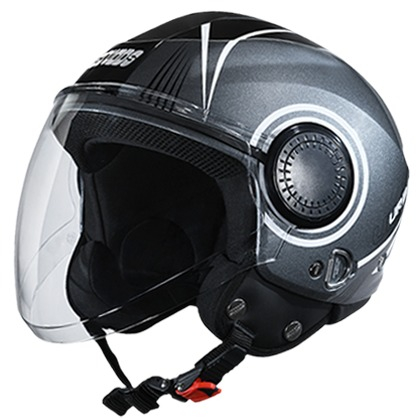 Studds Urban Super D1 Decor - Gun Grey N6 (L)
