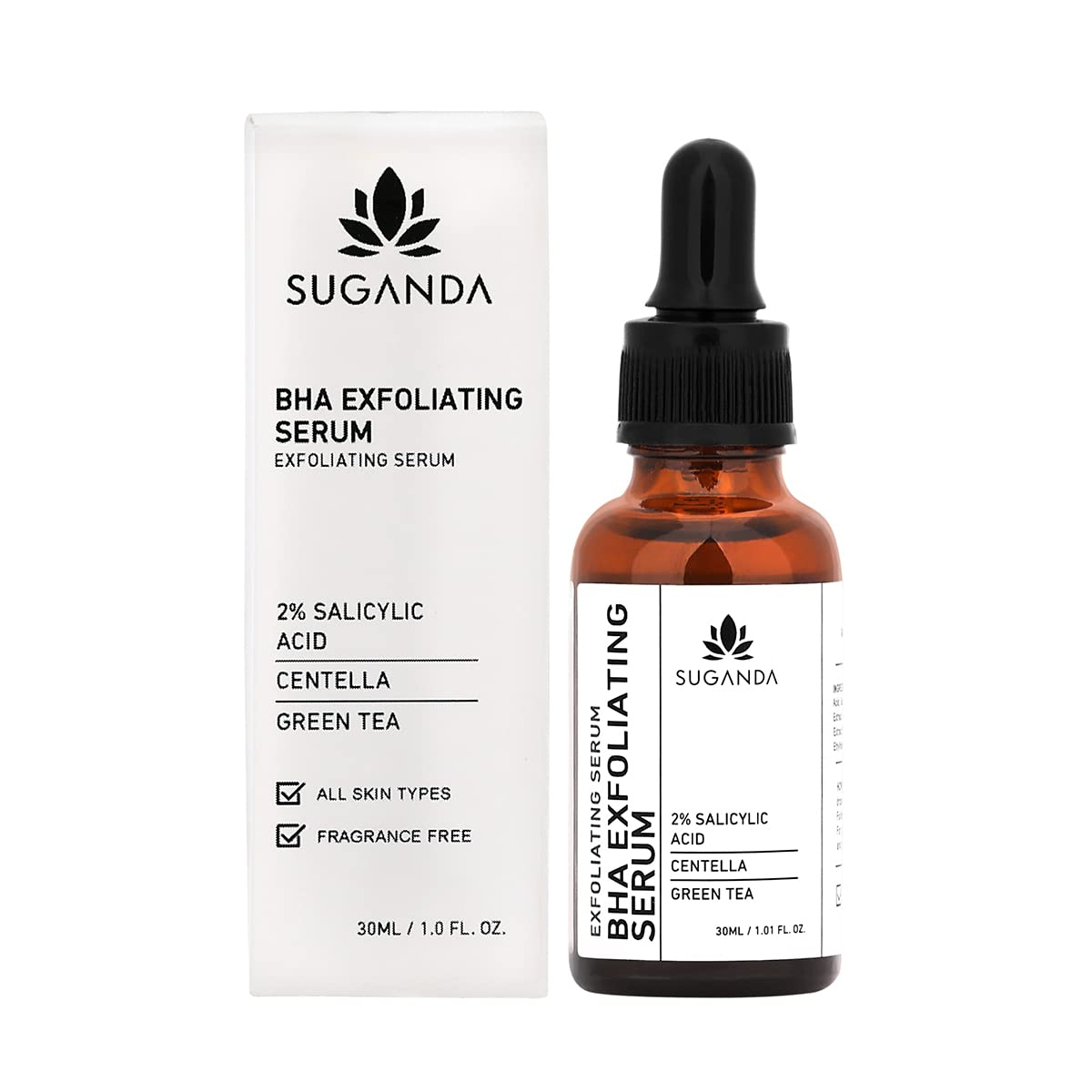 Suganda BHA Exfoliating Serum with 2% Salicylic Acid - 30ml