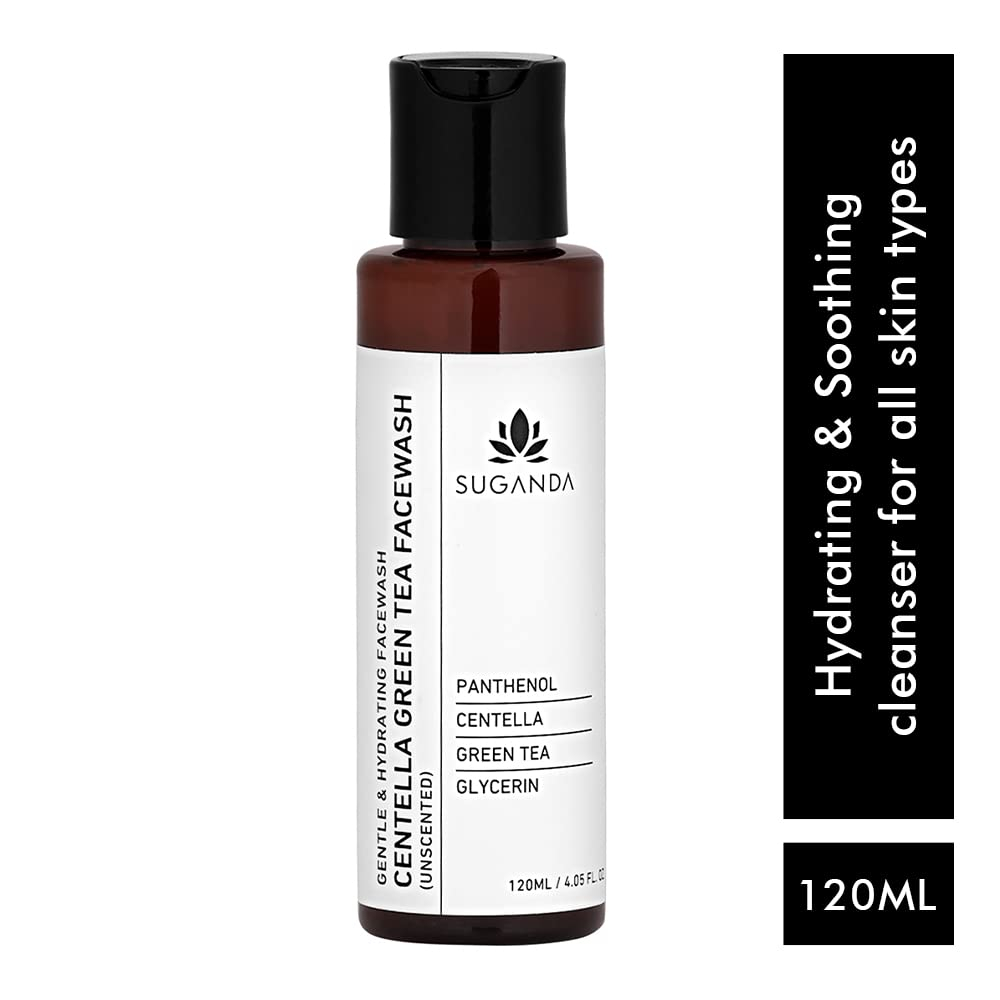 Suganda Centella Green Tea Face Wash (Scented) - 120 ml