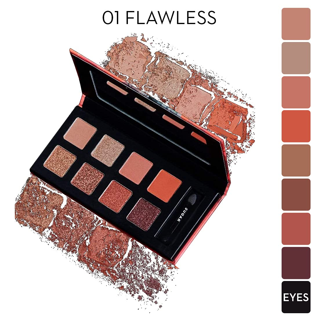 SUGAR Cosmetics - Blend The Rules - Eyeshadow 01 Flawless  Palette