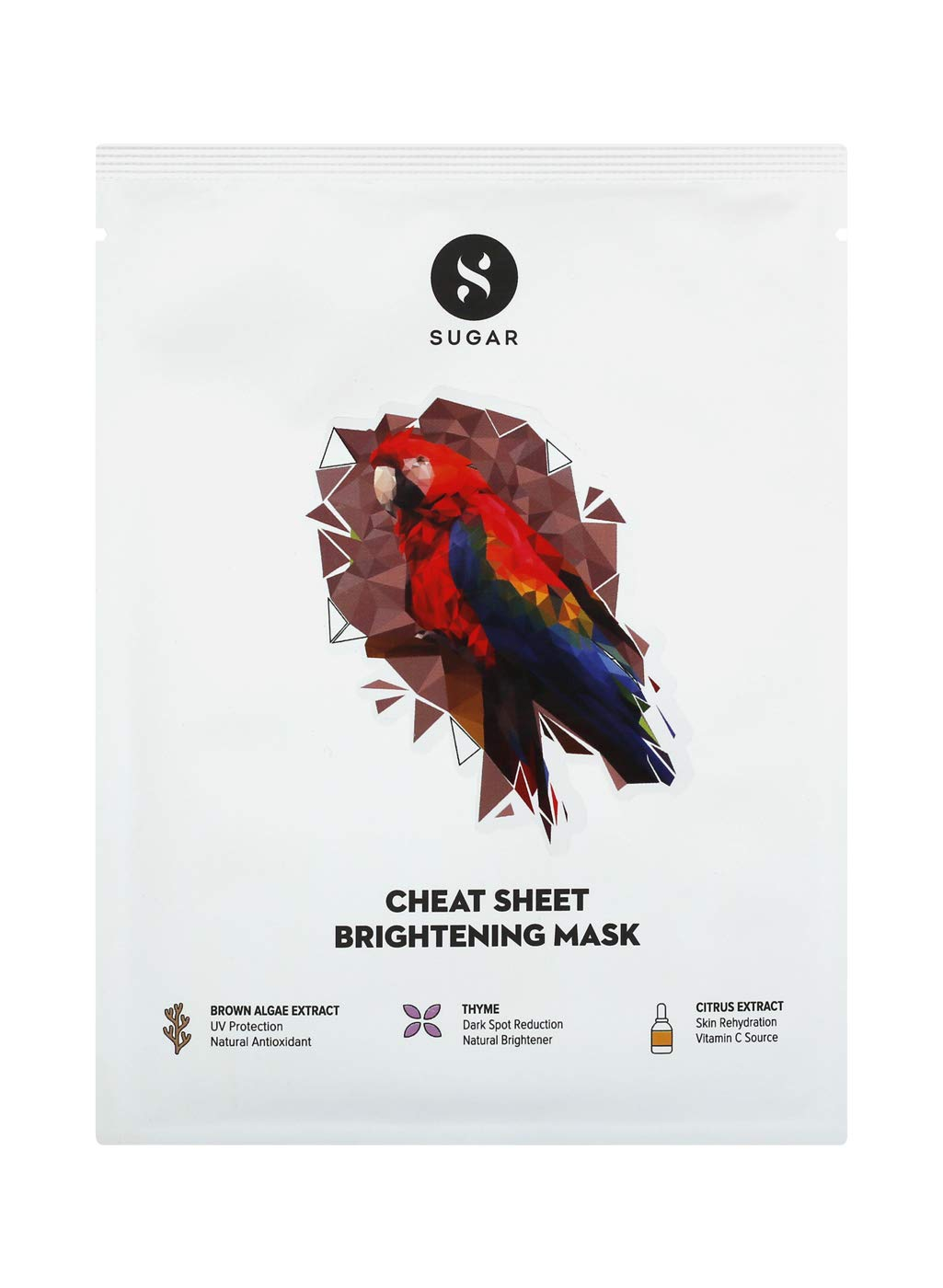 SUGAR Cosmetics Cheat Sheet Brightening Mask Face Mask