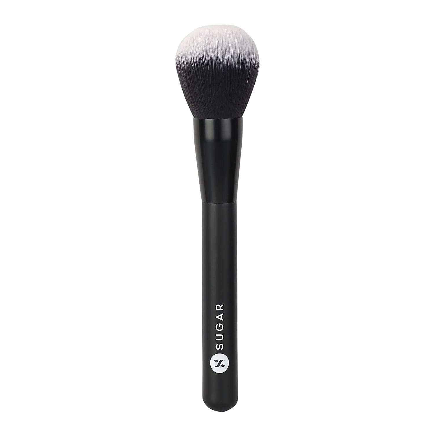 SUGAR Cosmetics - Blend Trend - 007 Powder Brush (Brush For Easy Application of Powder) - Soft, Synthetic Bristles and Wooden Handle