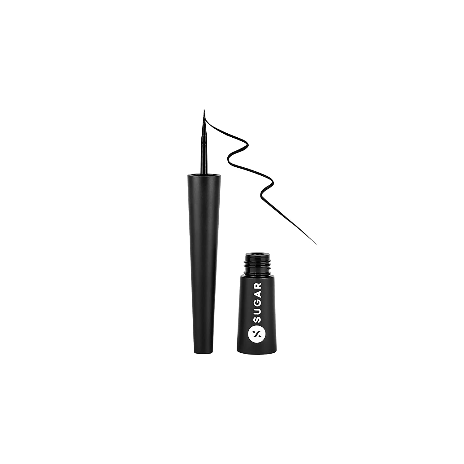  SUGAR Cosmetics Gloss Boss 24Hr Eyeliner - 01 Back In Black,2.5 ml