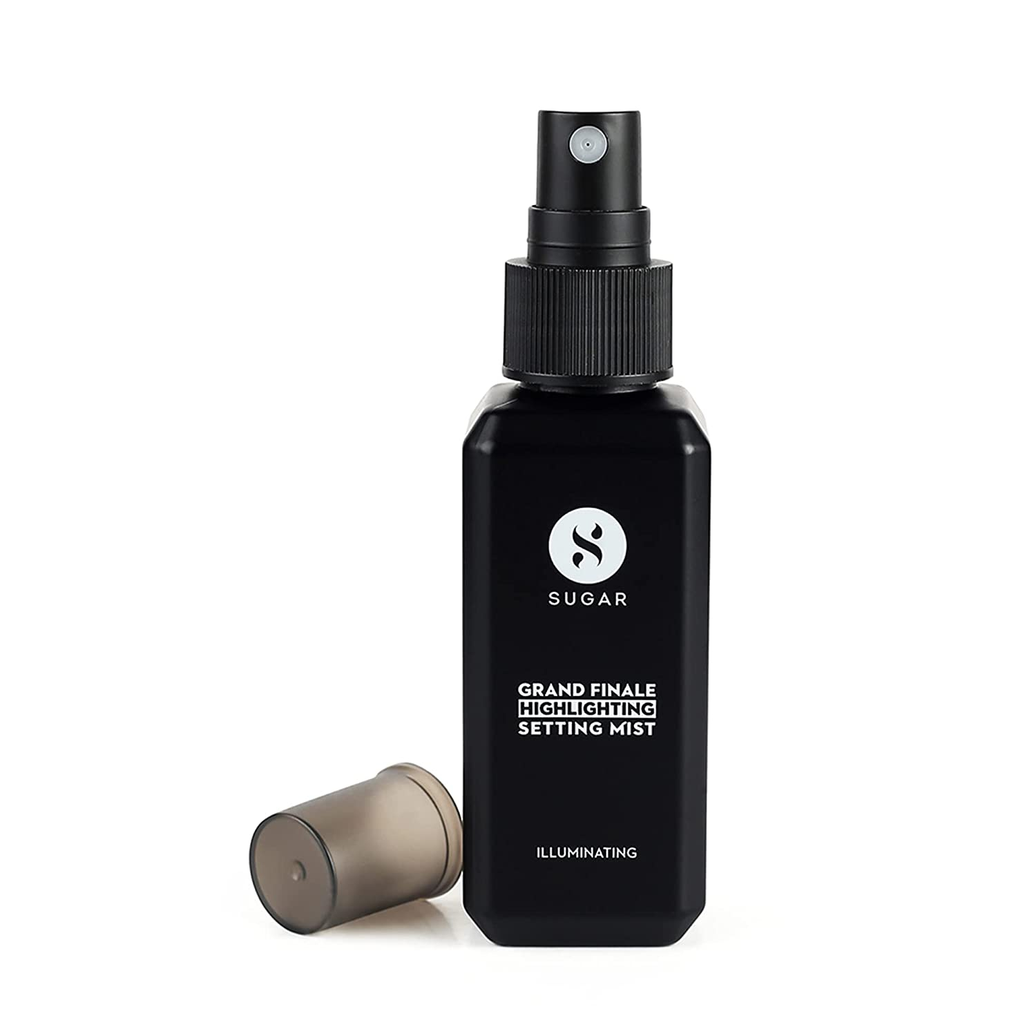 SUGAR Cosmetics - Grand Finale - Highlighting Setting Mist - 50 ml - 2-in-1 Setting Mist - For Longlasting Makeup and Sun Protection - Paraben Free
