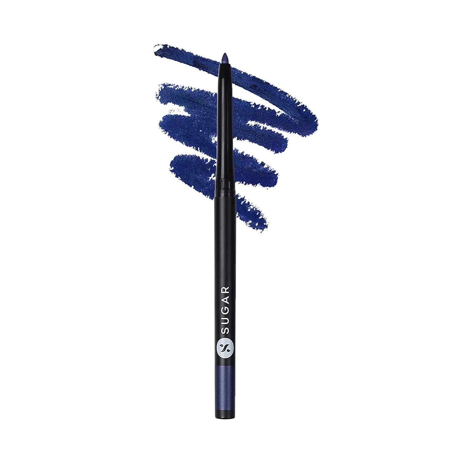 SUGAR Cosmetics Kohl Of Honour Intense Kajal - 04 True Blue (Navy Blue), Blue, 1.2 g Longlasting,Fadeproof