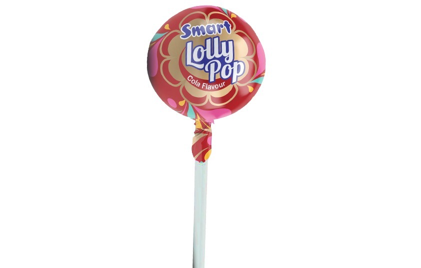 Sujal Smart Lollypop Cola 10gm X 100pcs X 6jar