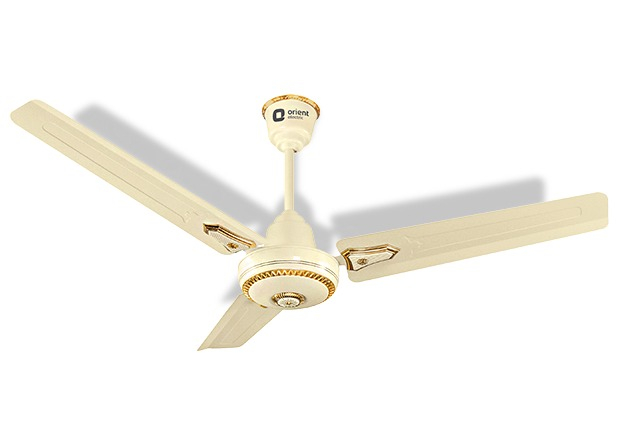 Orient Summer Delight Ornamental 48-Inch 3 Blade Ceiling Fan (Pearl Ivory)
