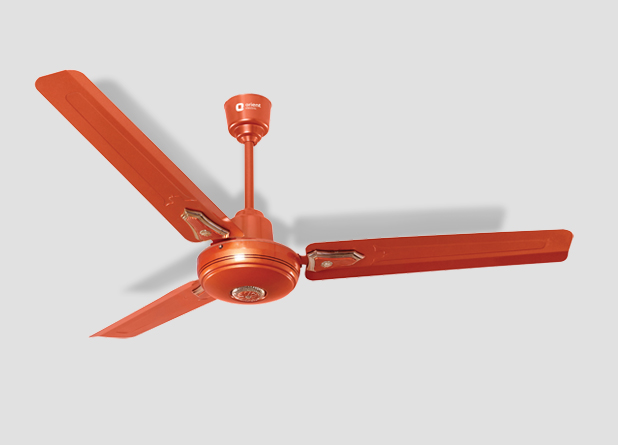 Orient Summer Delight Ornamental 48-Inch 3 Blade Ceiling Fan (Brown)
