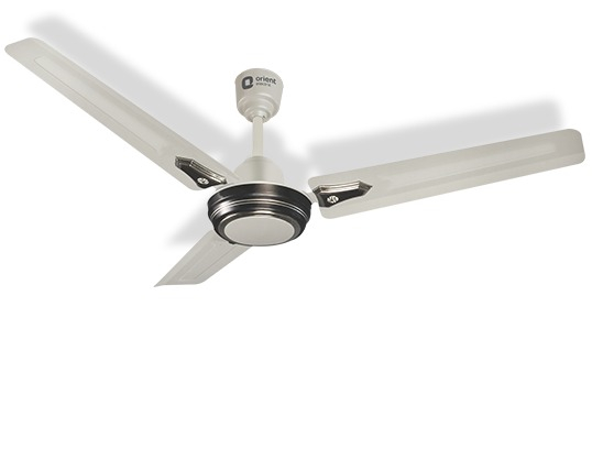 Orient Summer Pride 48-Inch Fan 3 Blade Ceiling Fan (Silver Black)