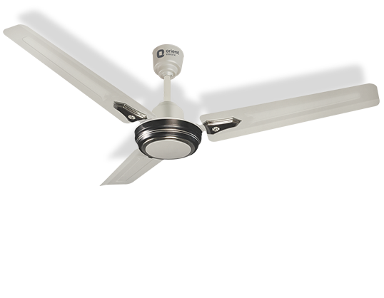 Orient Summer Pride 42-Inch 3 Blade Ceiling Fan (Silver Black)