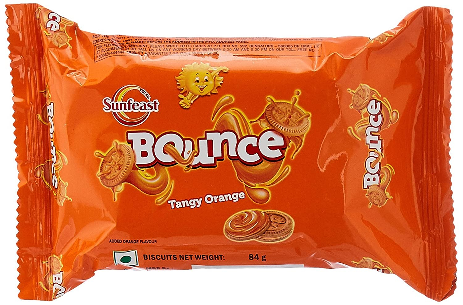 Sunfeast Bounce Orange Creme 80gm