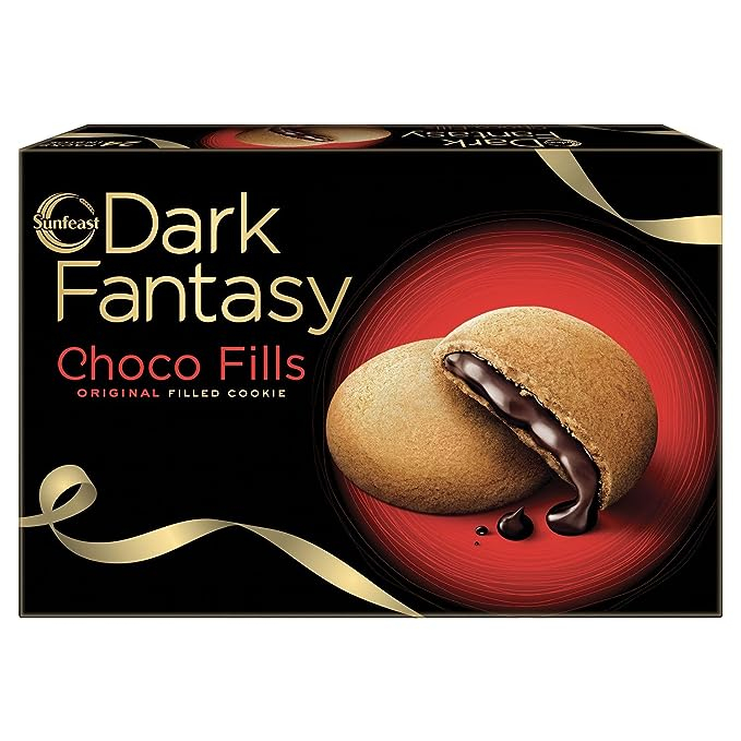Sunfeast Dark Fantasy Choco Fills, 300g, Original Filled Cookies
