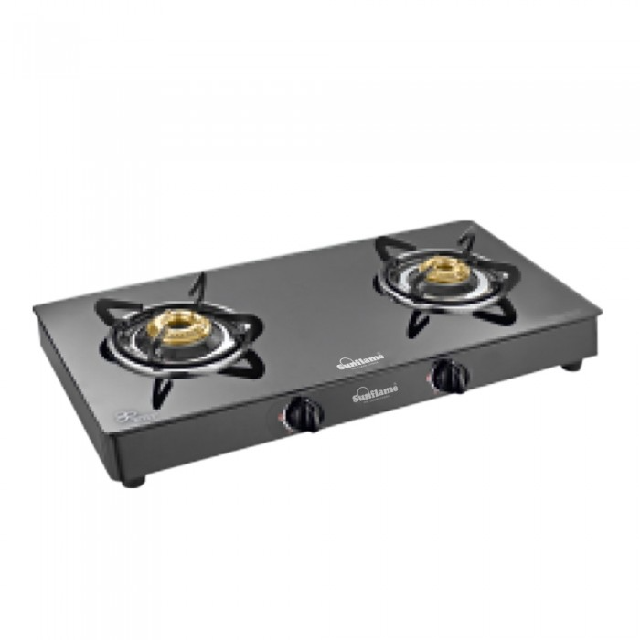 Sunflame Prime 2b Bk Ai Gas Stove - Lpg Gas Stove Series