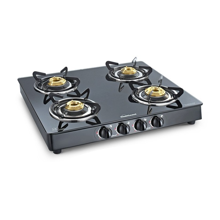 Sunflame Prime 4B Bk Ai Gas Stove - Lpg Gas Stove Series