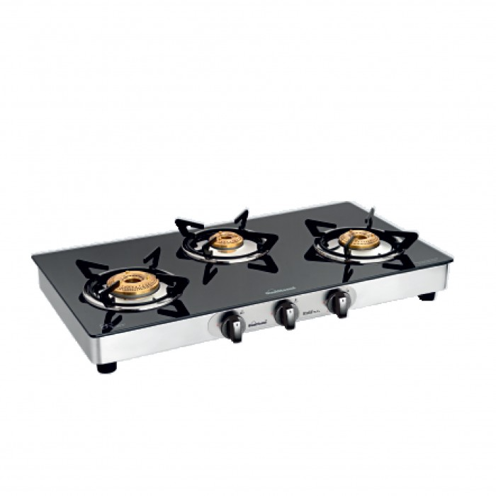 Sunflame PRIME 3B SS AI Gas Stove - Lpg Gas Stove Series