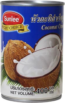 Sunlee Coconut Cream 400ml (Blue Label)