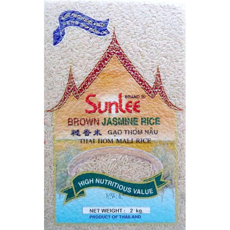 Sunlee Rice Brown Jasmine 2 Kg