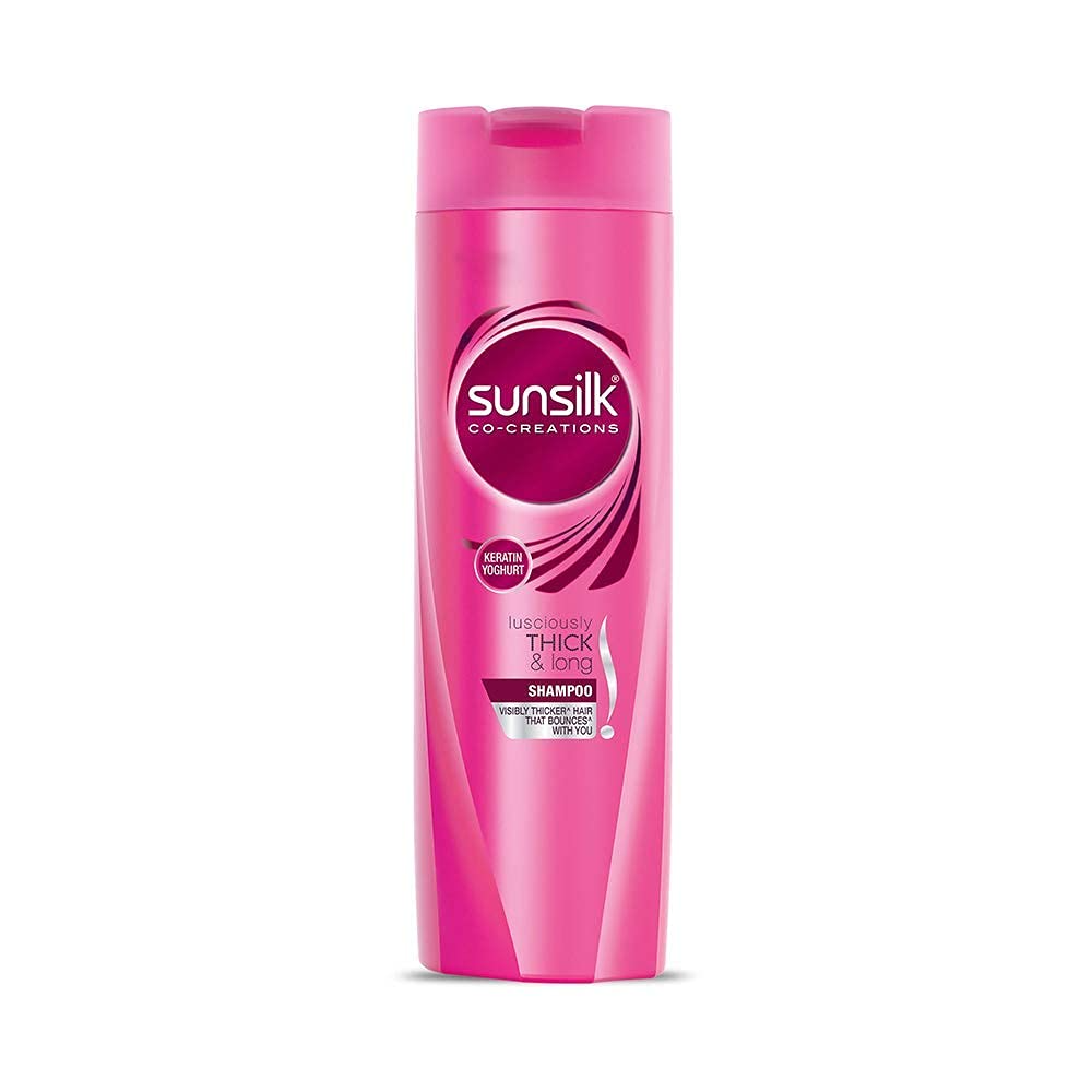 Sunsilk Lusciously Thick and Long Shampoo Pink - 325ml