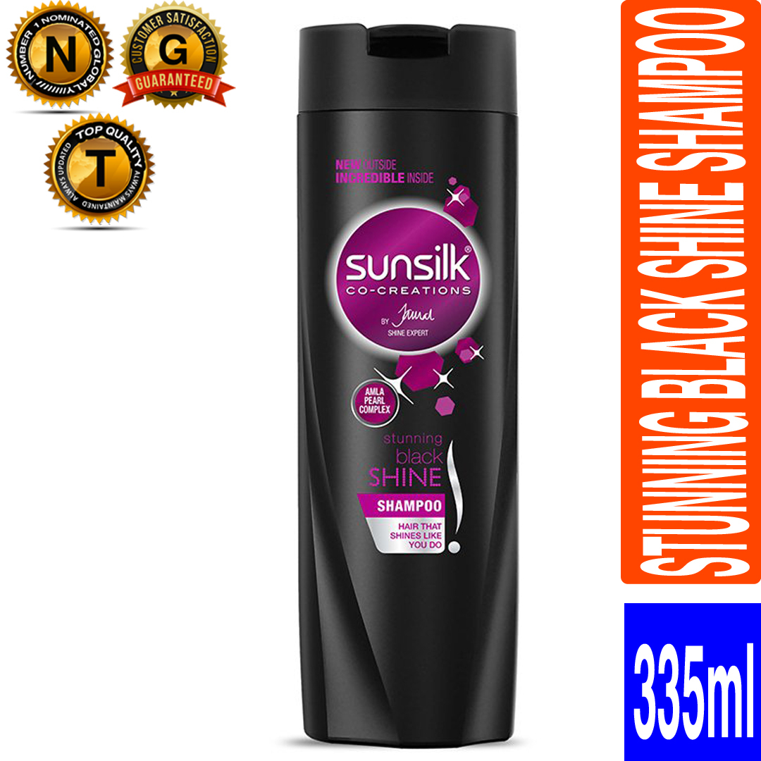 Sunsilk Shampoo Black Shine 335ml