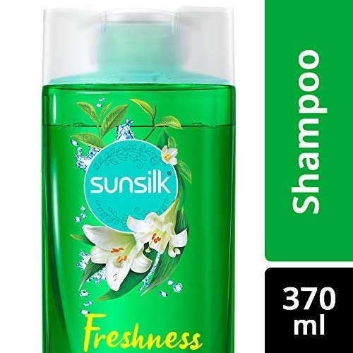 Sunsilk Shampoo Green Tea White Lily Freshness 370ml