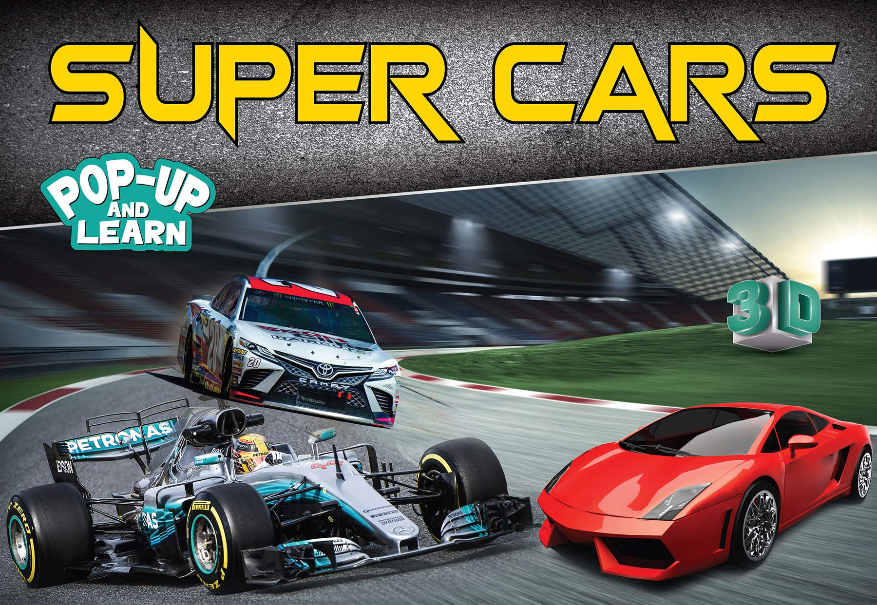 Super Cars - 3D Pop-up Book by Team Pegasus