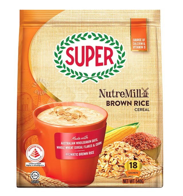 Super Nutremill Brown Rice Cereal 540G