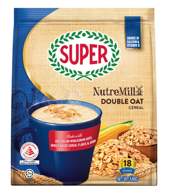 Super Nutremill Double Oat Cereal 540G