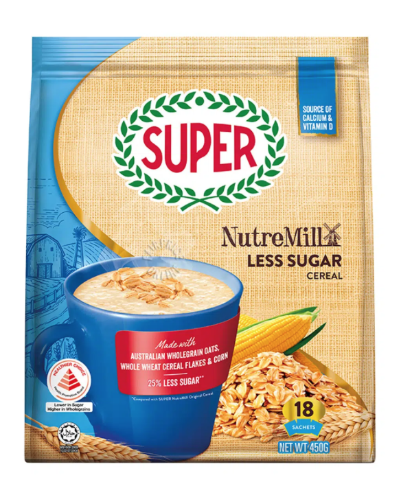 Super Nutremill Less Sugar Cereal 540G