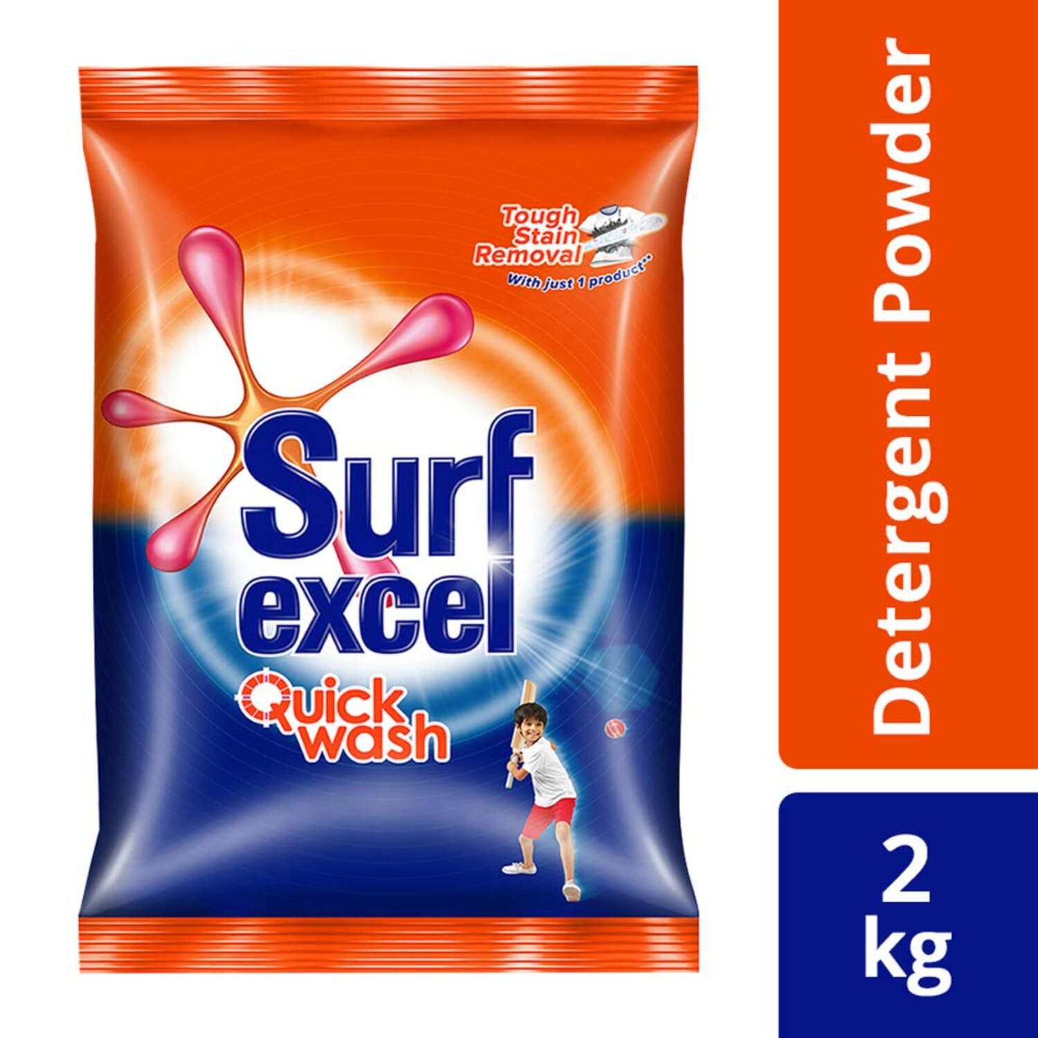Surf Excel Quick Wash Detergent Powder  2 Kg